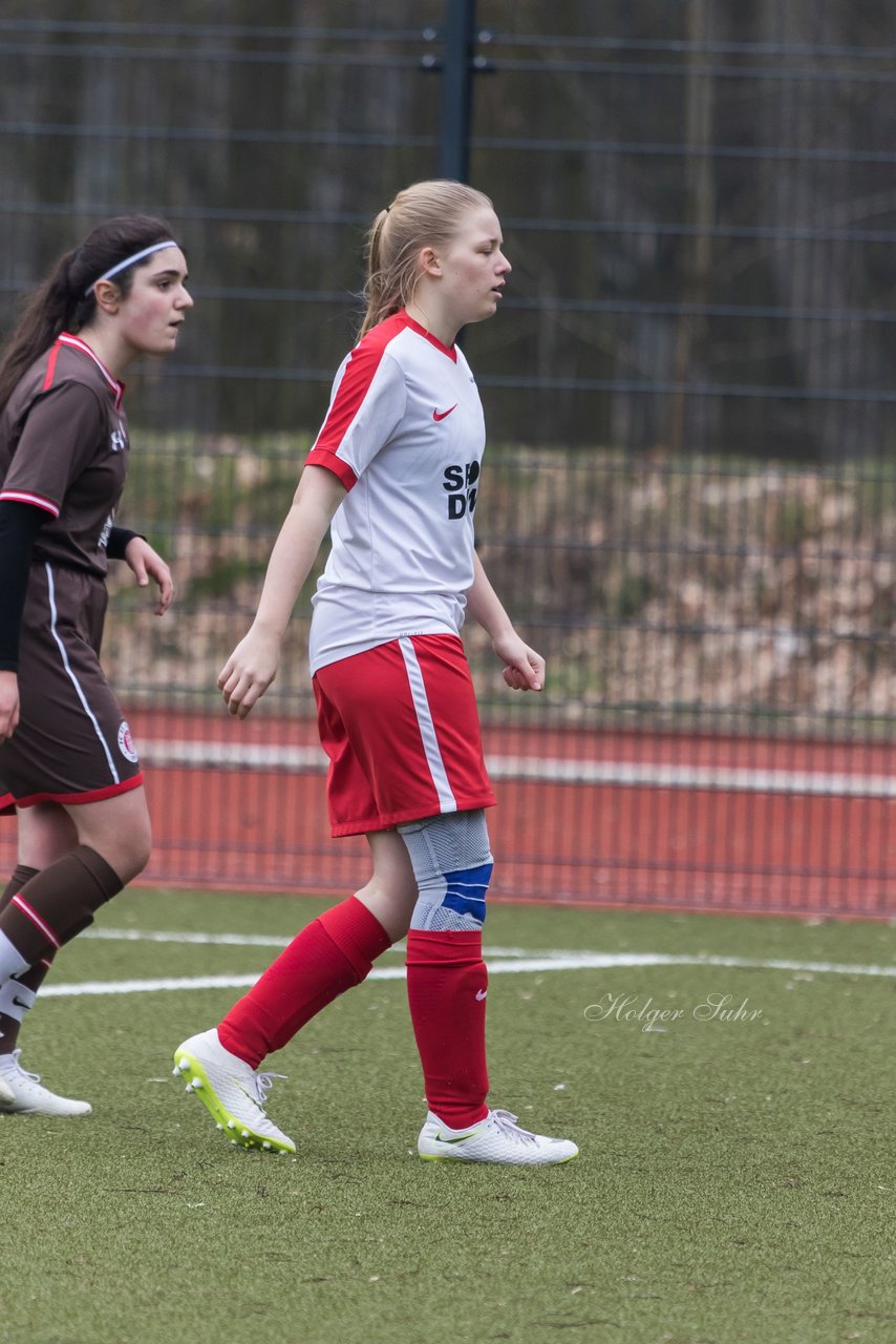 Bild 315 - B-Juniorinnen Walddoerfer - St.Pauli : Ergebnis: 4:1